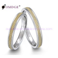 Plating Gold Mini Bead CNC Party Copper Gift Ring